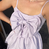 Lavender Maxi with Bow