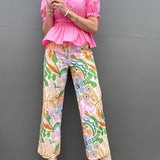 Floral Frnch Pant