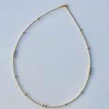 SK - Gold 2/4 mm necklace