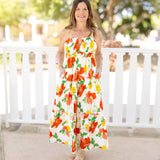 Floral Cream Maxi