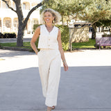 Ersilia Stripe Vest