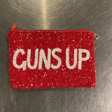 TJ - Gameday beaded pouch