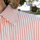 Poppy Pleated Shirt Mini Dress