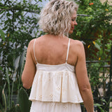 Ivory Flowy Tank