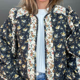 Floral Cord Jacket