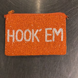 TJ - Gameday beaded pouch