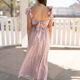 Spring Blossom Meadow Maxi Dress