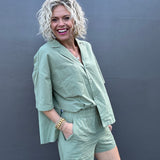 Button Up Olive
