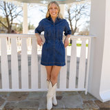 Janie Mini Denim Dress