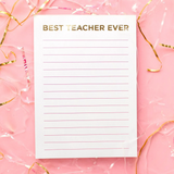 TE -  Best Teacher Ever Notepad