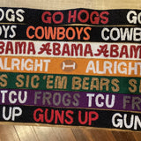 Gameday beaded purse strap