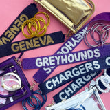 Chargers Beaded Strap