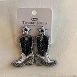 TJ - Boot Earrings