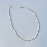 SK- Gold & Pearl Necklace