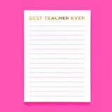 TE -  Best Teacher Ever Notepad