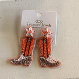 TJ - Boot Earrings