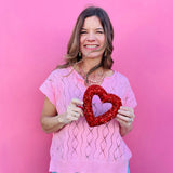 Pink Sleeveless Knit