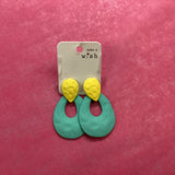 Colorful Clay Earrings