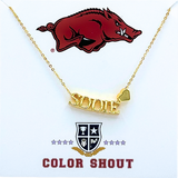 College Heart Necklace