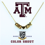 College Heart Necklace