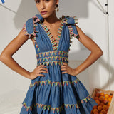 Cheli Dress blue