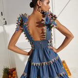 Cheli Dress blue