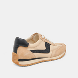 Tan/Black Nylon Sneaker