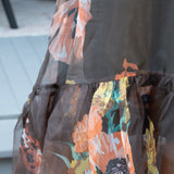 Sheer Floral Maxi Dress