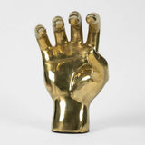 Brass Hand Sculpture