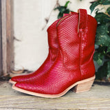 Red Snake Boot