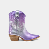 Purple Metallic Boot