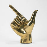 Brass Hand Sculpture
