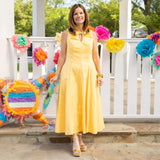 Buttercup Breeze Midi Dress