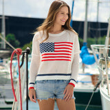 Flag Mesh Sweater