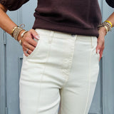 Rose Flare Jean