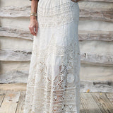 Natural Crochet Skirt