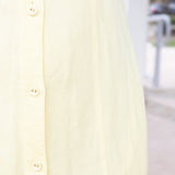 Birdie Linen Butter Midi Dress