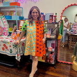 Fiesta Dot Mini Dress