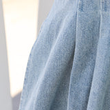 Light Denim Sleeveless Maxi