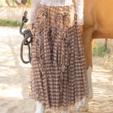 Coco Plaid Maxi