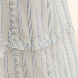 Blue & White Maxi Dress
