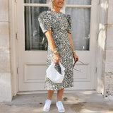 Leopard Midi Dress