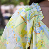 Yellow Printed Maxi Dress
