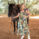 Seaside Harvest Midi Dress