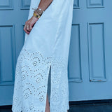 White Linen Midi