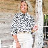 Ivory & Black Top