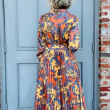 Orange Paisley Maxi