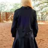 Black Button Down Mini