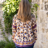 Rahema Floral Long Sleeve Top