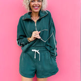 Pine Green 1/4 Zip